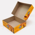 Offset CMYK-golfkartonnen dozen voor het verpakken van voedsel