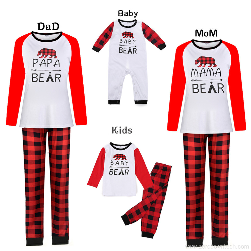 Family Christmas Pajamas Polar Bear Christmas Pyjamas