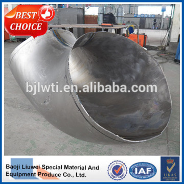 larger calibre titanium elbow long radius socket weld elbow