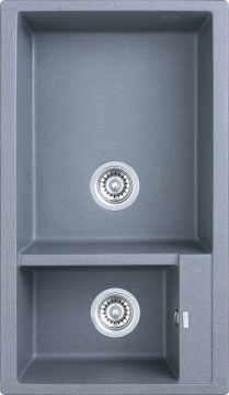 bowl double granite sink