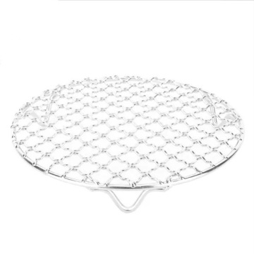 Round Stainless Steel Charcoal Barbecue Grill Grid Grate