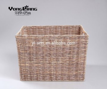 wholesale rectangular multicolor PP pipe storage basket