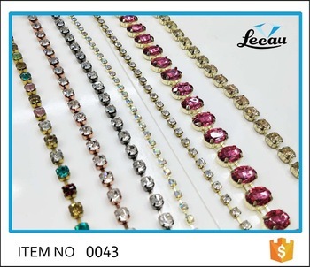 Wholesale Sew On Crystal Rhinestone Cup Chain
