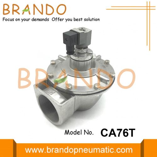 CA76T Valve d&#39;impulsion à diaphragme de filtre à manches 24V 220V