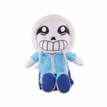 Frightening Soft Stuffed Joker and Scary White Ghost Plush Toys for Halloween