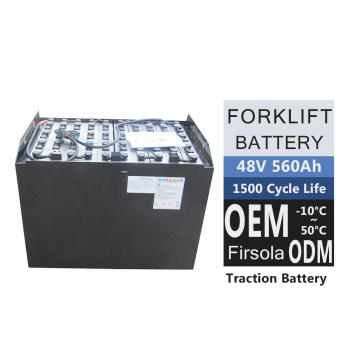 48V 560Ah 4PZS560 Lead Acid Battery for HANGCHA CPD30 Forklift