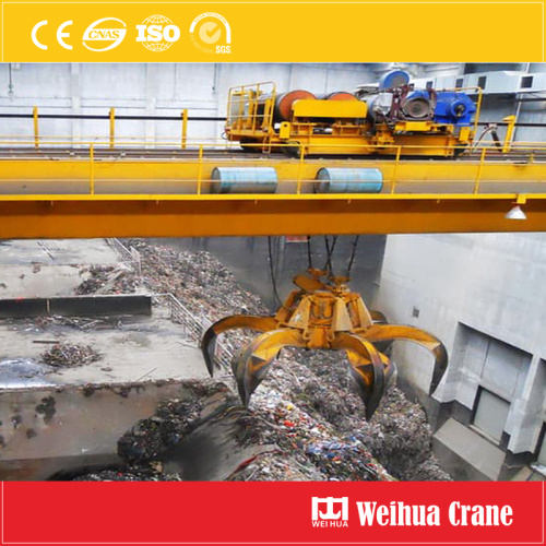 Garbage Grab Overhead Crane