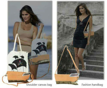 Fashion PU retro duffel bag