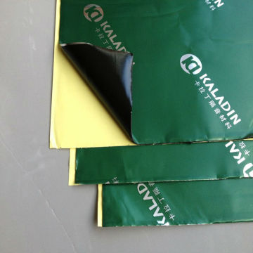 Butyl rubber sheet shock absorption material/sound deadener