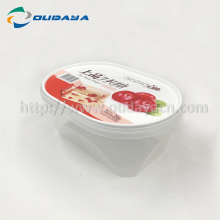 iml transparent container plastic bowl with lid