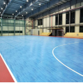 Indoor PVC Futsal Sport Vloeren Wood Patroon Blue Maple Basketball Floor