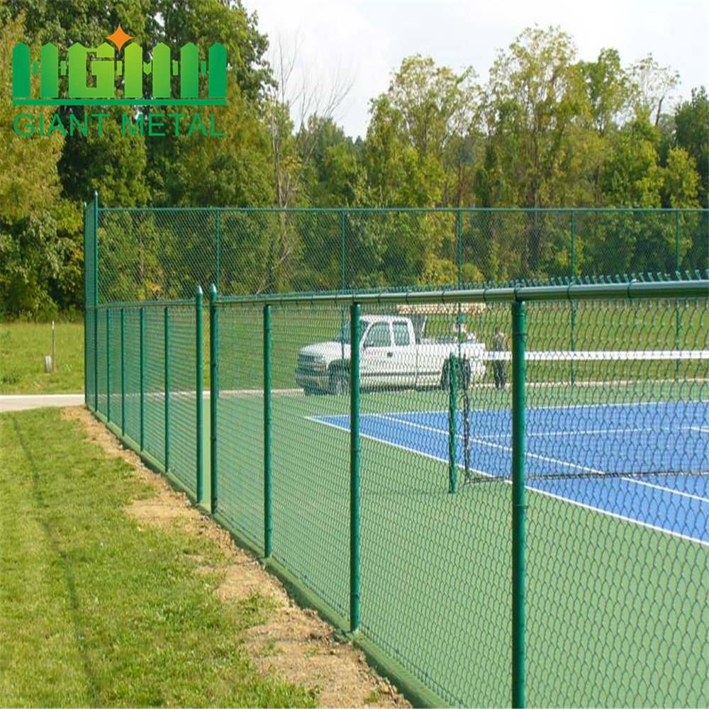 Decorative Chain Link Fence for Green Field