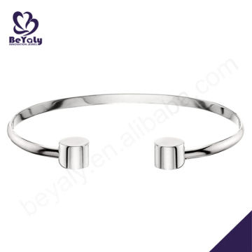 Wholesale cheap silver cuff men's ankle bracelet