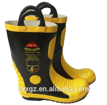 Rubber Fireman Boots Fireman Rescue Boots