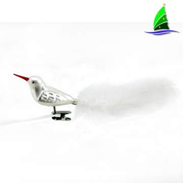 Professional Christmas Glass Bird Ornaments