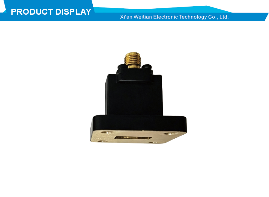 WR51 End Launch Waveguide to Coaxial Adapter WR51 End Launch Waveguide to Coaxial Adapter