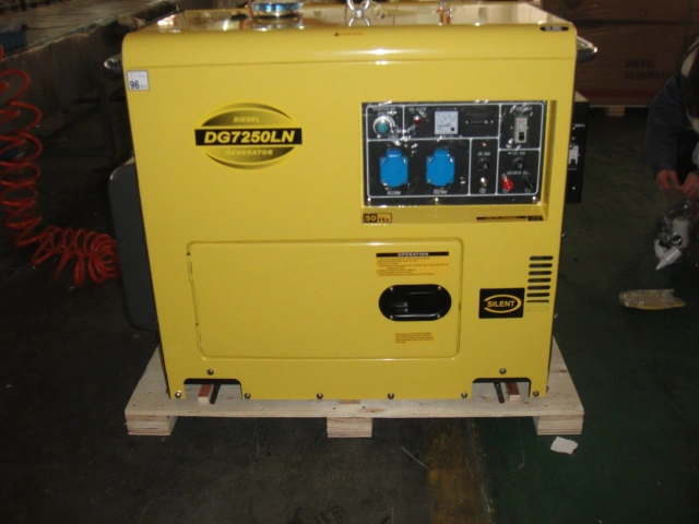 50/60Hz Silent Diesel Generator Set with 14HP Diesel Engine