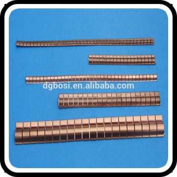 Custom Becu emi shielding finger strips from supplier China