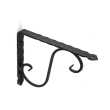 Cheaper Black steel S shelf brackets