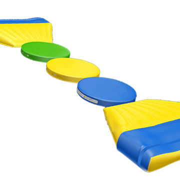 Competitive Price Inflatable Mat Water Wiggle Bridge for Water Recreation Facilities