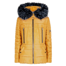 Womens Winter Long Plus Size Fur Hood Coats