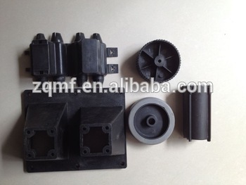 Low friction coefficient PA plastic parts