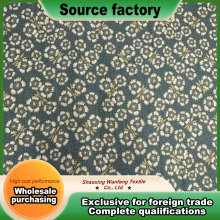 Water lilies on blue base