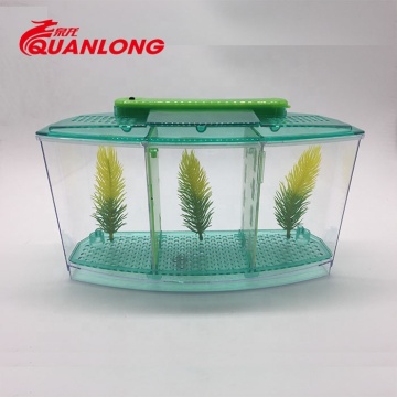 Quanlong Acrylic Aquarium: Betta Fish Bowl for Breeding and Display