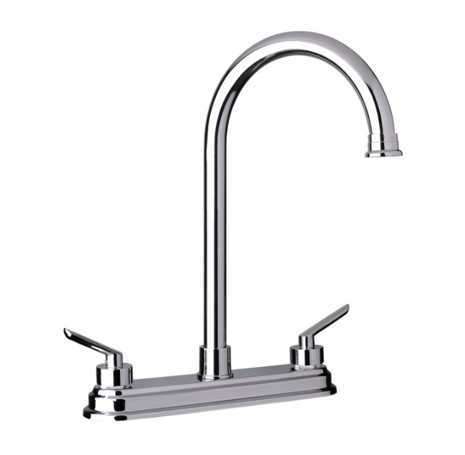 New Style Fashion South American style Dual Handle 8inch Sink mixer, South Amercian style faucet/mixer