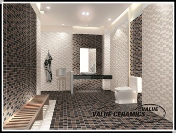 Bathroom floor tile, non slip floor tile