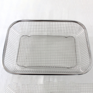 high quality heat resistant  fine wire mesh stainless steel baskets