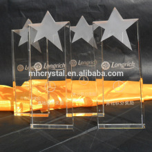 Silver Star Crystal Glass trophy awards MH-J0876