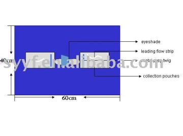 Ophthalmic Double-hole lasik drape