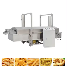 Automatic Extruded Fried Corn Chips Snack Making Machine: Extruder & Frying Equipment for Bugle Food Production