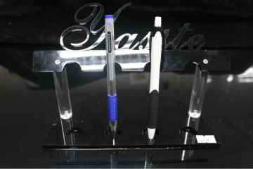 acrylic crystal office pen stand