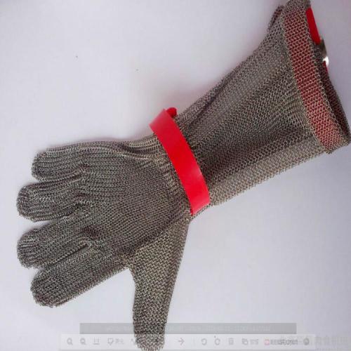 Stainless steel safety mesh gloves