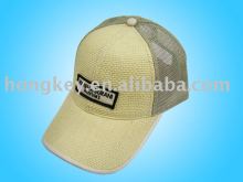 straw mesh hat