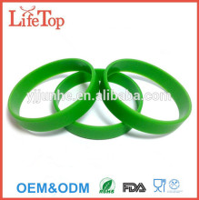 Plain Blank Silicone Wristband Rubber Bracelets
