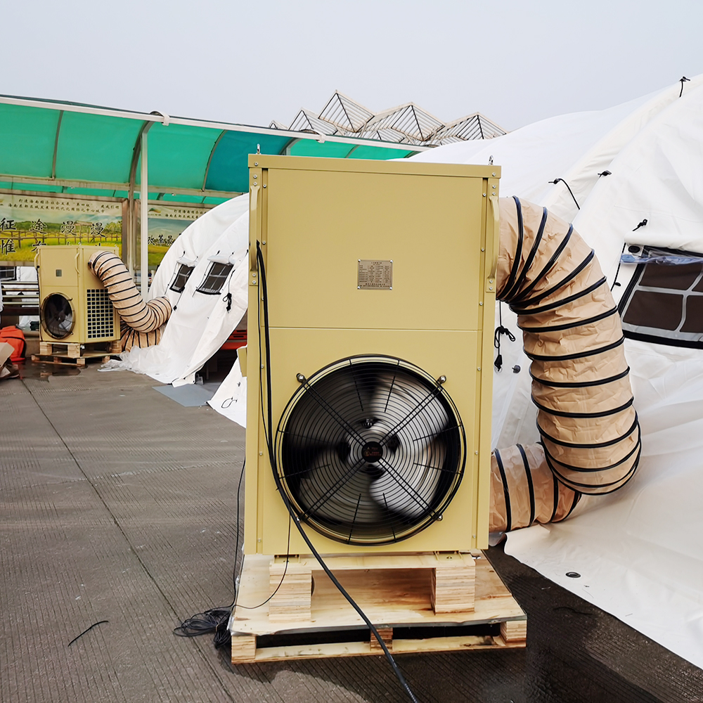 Unidad de aire acondicionado de campaña de instalación rápida