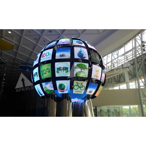 P10 Indoor 2m diameter led sphere display