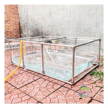 Collapsible 100 Gallon Koi Betta Fish Pond Aquarium