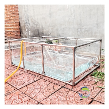 Collapsible 100 Gallon Koi Betta Fish Pond Aquarium