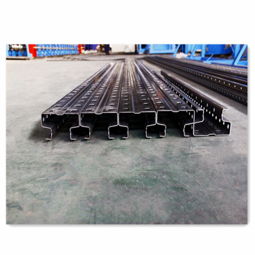 Warehouse rack and shelf cold roll forming machine