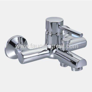 Single Handle Wall Mount Bath Faucets 