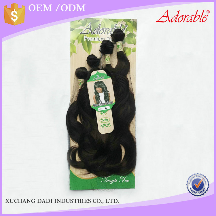 Adorable wholesale Alibaba express brazilian body wave 4pcs14"16"18"20"with free closure,synthetic wholesale virgin hair vendors