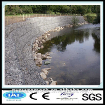 electro galvanized gabion wire mesh