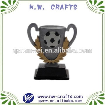 Soccer ball cup award resin trophy crafts