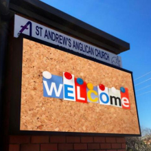 Top Outdoor P6.67 Front Service LED Display Billboard