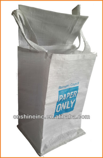 newspaper recycle sack