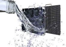 Ultra Slim Rental Front Service LED Display